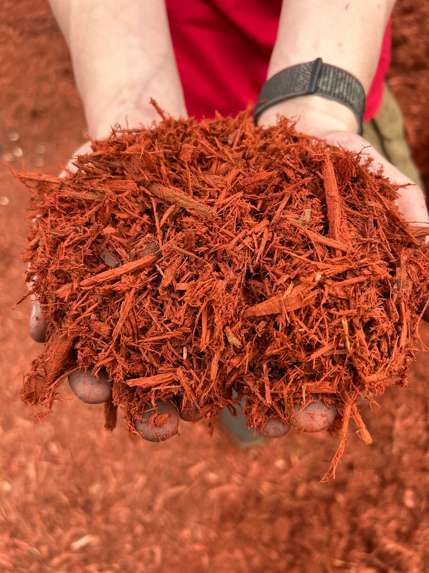 Red Mulch (Per Cubic Yard)